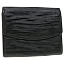 LOUIS VUITTON Epi Porte Monnaie Sample Coin Purse Black Noir M63412 auth 55071 - Louis Vuitton