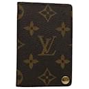 LOUIS VUITTON Monogram Porte Cartes Credit Pression Card Case M60937 auth 53352 - Louis Vuitton
