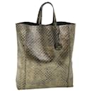 BOTTEGAVENETA Hand Bag Leather Gold Auth 54377 - Autre Marque