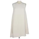 Cream Sleeveless Mini Dress - Céline