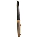 Gold-plated Ball rollerball pen and black resin - Montblanc