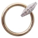 CHANEL BROOCH RING AND STRASS IN GOLD METAL STEEL GOLDEN RING BROOCH - Chanel