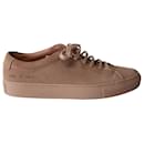 Common Projects Achilles Low Sneakers in Peach Suede - Autre Marque