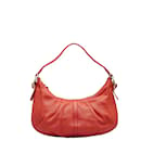 Bvlgari Leather Baguette Bag  Leather Shoulder Bag in Good condition - Bulgari