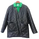 Patrizia Pepe faux leather quilted jacket