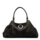 Leather Abbey D-Ring Shoulder Bag 189835 - Gucci