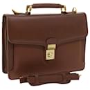 BALENCIAGA Shoulder Bag Leather 2way Brown Auth bs8363 - Balenciaga