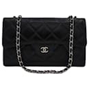 Chanel Wallet on Chain, TIMELESS, Vintage, LAMB LEATHER, CC, Noir, crossbody