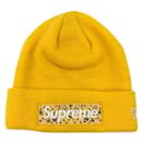 ***SUPREME × New Era (Supreme x New Era)  Box Logo Beanie Bandana / knit hat - Autre Marque