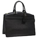 Bolsa de mão LOUIS VUITTON Epi Riviera Noir preta M48182 Autenticação de LV 56262 - Louis Vuitton
