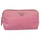 Bolsa PRADA Nylon Pink Auth 55285 - Prada