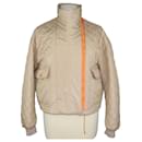 Beige/Orange Quilted Sport Jacket - Hermès