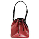 Louis Vuitton Epi Petit Noe Leather Shoulder Bag M44172 in Fair condition