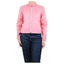 Jaqueta corta vento rosa cortada - tamanho UK 8 - Moncler