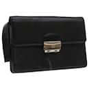 GIVENCHY Pochette Pelle Nera Auth bs8725 - Givenchy
