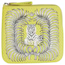 Yellow Carre Pocket pouch - Hermès