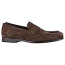 Tod's loafers in brown suede