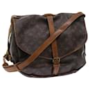 Louis Vuitton Monograma Saumur 35 Bolsa de ombro M42254 Autenticação de LV 55382