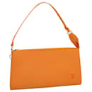 LOUIS VUITTON Epi Pochette Accessoires Pouch Orange Mandarin M5294H Auth 55878 - Louis Vuitton