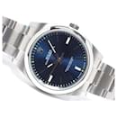 Rolex Oyster Perpetual 39 Blue dial 114300 Mens