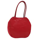 SAINT LAURENT Shoulder Bag Leather Red Auth bs8708 - Saint Laurent