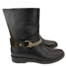 LANVIN  Ankle boots T.eu 39 leather - Lanvin