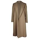 The Row Demi-Trenchcoat aus brauner Wolle - The row