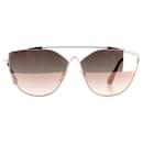 Tom Ford Jacquelyn 02 Aviator Sunglasses TF563 in gold metal