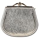 Chloé Small Nile Bracelet Bag in Metallic Gold Leather