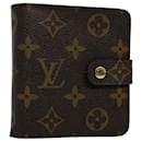 LOUIS VUITTON Monogram Compact zip Wallet M61667 LV Auth 55620a - Louis Vuitton