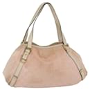 GUCCI GG Canvas Shoulder Bag Pink White 130736 auth 56056 - Gucci