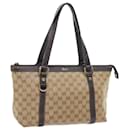 GUCCI GG Crystal Hand Bag Beige 268640 auth 55415 - Gucci