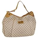 Bolsa de ombro LOUIS VUITTON Damier Azur Galliera GM N55216 Autenticação de LV 56044 - Louis Vuitton