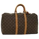 Louis Vuitton-Monogramm Keepall 45 Boston Bag M.41428 LV Auth 55197