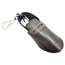 NEW BERLUTI KEY RING ANDY MOCCASIN SHOE BROWN LEATHER NEW KEY RING - Berluti