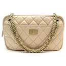 NEW CHANEL CAMERA HANDBAG 2.55 AGED LEATHER OLD PINK CHAIN HAND BAG - Chanel
