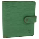 LOUIS VUITTON Epi Porte Billets Compact Bifold Wallet Green M63554 LV Auth 55811 - Louis Vuitton