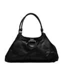 Leather Abbey D-Ring Shoulder Bag 189835 - Gucci