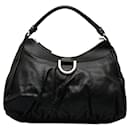 Leather D-Ring Shoulder Bag 189833 - Gucci