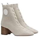 Hermes Volver 60 Ankle boots nocciola/blanc - Hermès