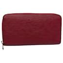 LOUIS VUITTON Epi Zippy Wallet Long Wallet Fuchsia Pink M60305 LV Auth ep2050 - Louis Vuitton