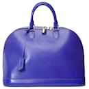 LOUIS VUITTON Alma Tasche aus lila Leder - 101535 - Louis Vuitton
