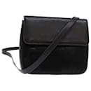 GIVENCHY Shoulder Bag Harako leather Black Auth bs9007 - Givenchy