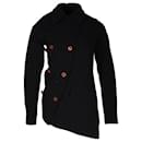 Comme Des Garcons A/W 2002 Asymmetric Coat in Black Wool