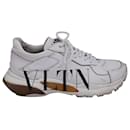 Valentino Bounce Low Top Sneakers in White Leather  - Valentino Garavani