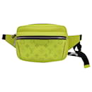 Louis Vuitton Monogram Taigarama Outdoor Bumbag in Neon Yellow Leather