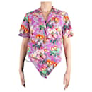 Camisa estampada floral roxa - tamanho FR 38 - Isabel Marant