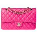 Sac Chanel Timeless/Clásico en cuero rosa - 101332