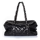 Chanel, quilted lady braid flap tote