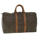 Louis Vuitton-Monogramm Keepall 45 Boston Bag M.41428 LV Auth 55970